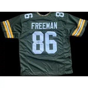 Antonio Freeman Auto Packers Custom Jersey Beckett COA