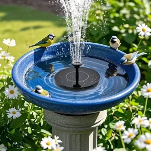 Solar Floating Fountain, Garden Water Feature, Ipx8 Waterproof, 6 Nozzles, Solar Powered, for Ponds, Pools, Fish Tanks, Outdoor Use