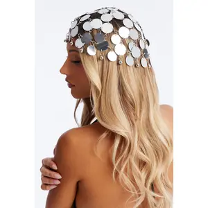 Moon Child Head Piece - Silver