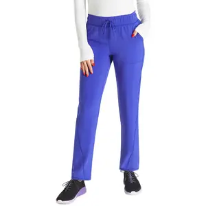 Cherokee Allura Mid Rise Tapered Leg Drawstring Scrub Pants