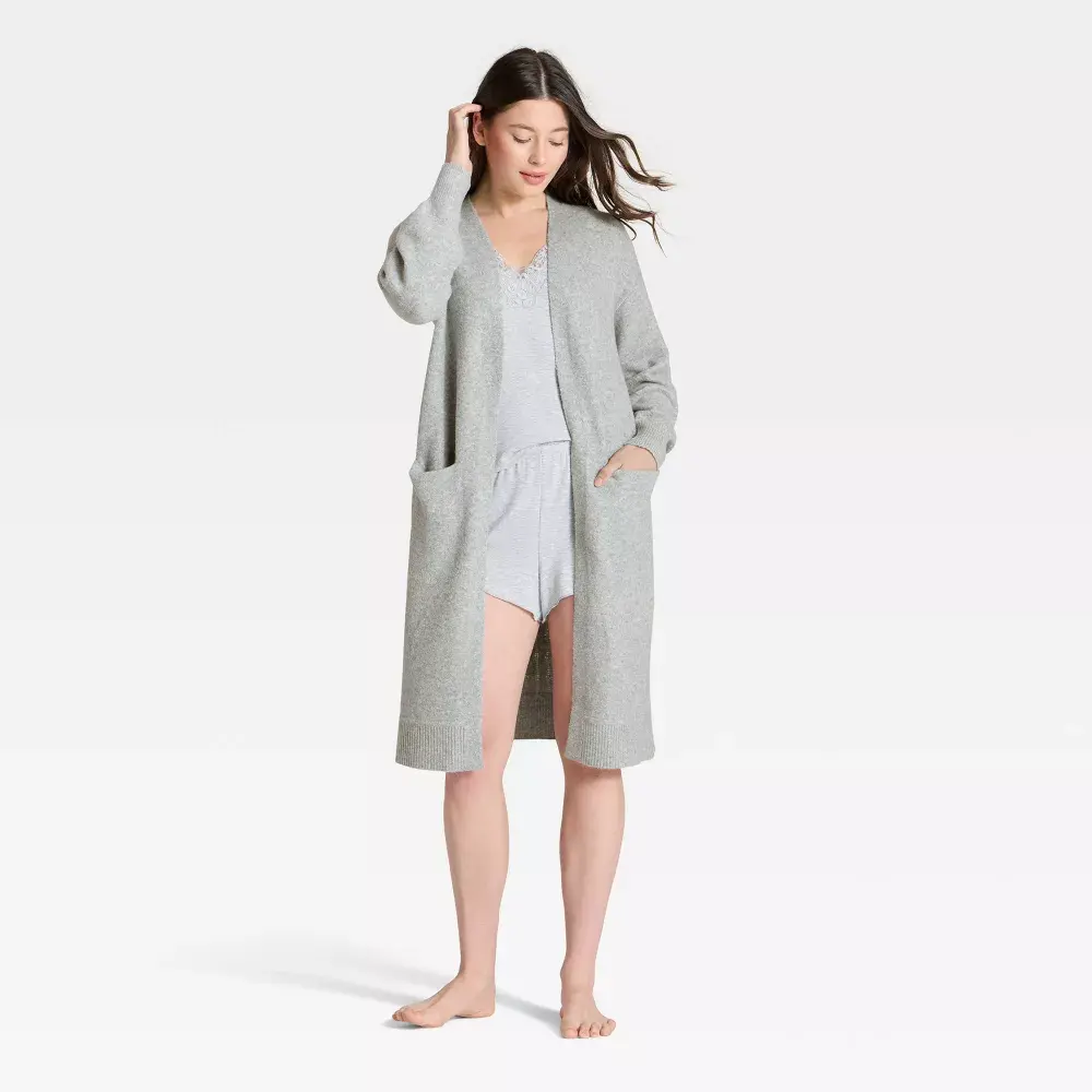 Women's Sweater Robe - Auden