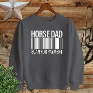 Horse Dad Scan Sweatshirt