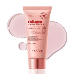 Collagen Face Mask Collagen Overnight WrappincPeel Off Facial Mask Pack-Elasticity& HvdrationCare,Reduces Sagging & Dullness-HydrolyzedCollagen For Glowing Skin