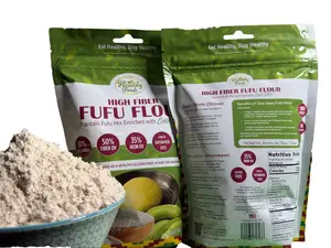 7-Pack Bundle —High Fiber Fufu Flour Enriched With Chia Seeds