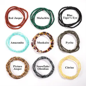 4mm Beads Crystal Bracelet Natural Jewelry Perfect for Men, Women, Couples, and Friends | Ideal for Daily Wear, Meditation, Gift