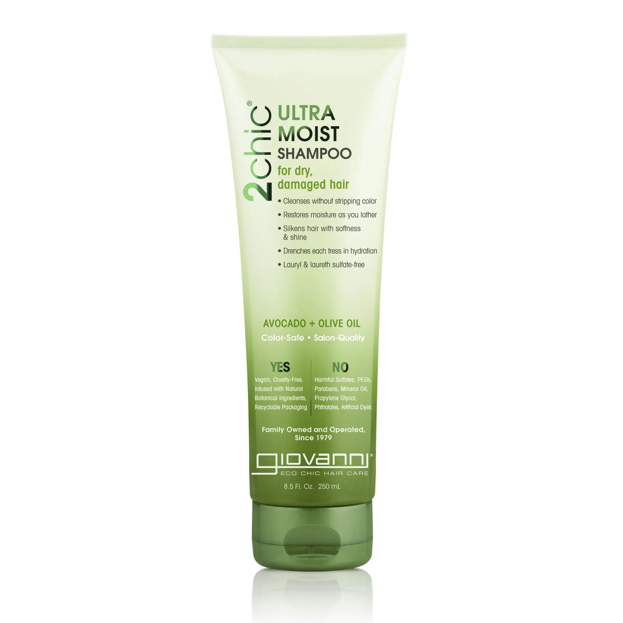 GIOVANNI 2chic® ULTRA-MOIST SHAMPOO - 2 Sizes