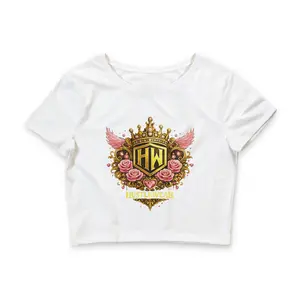 Hustlewear Crown Crest Tee