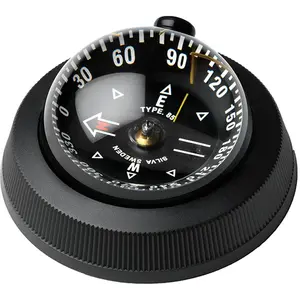 212 MAIN Silva 85E Stable Compass - Flat Bottom, Flexible Installation, Illumination, Memory Ring, Night-Use for Camping & Hiking GPS Navigation