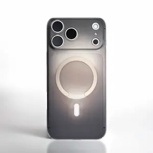 2025 Virtual Reality Per Shell POSTCASE Magnetic Field Halo Integrated Precision Hole Magnetic Hard Case for iPhone 17/16 Pro Max Shockproof Casing Cover