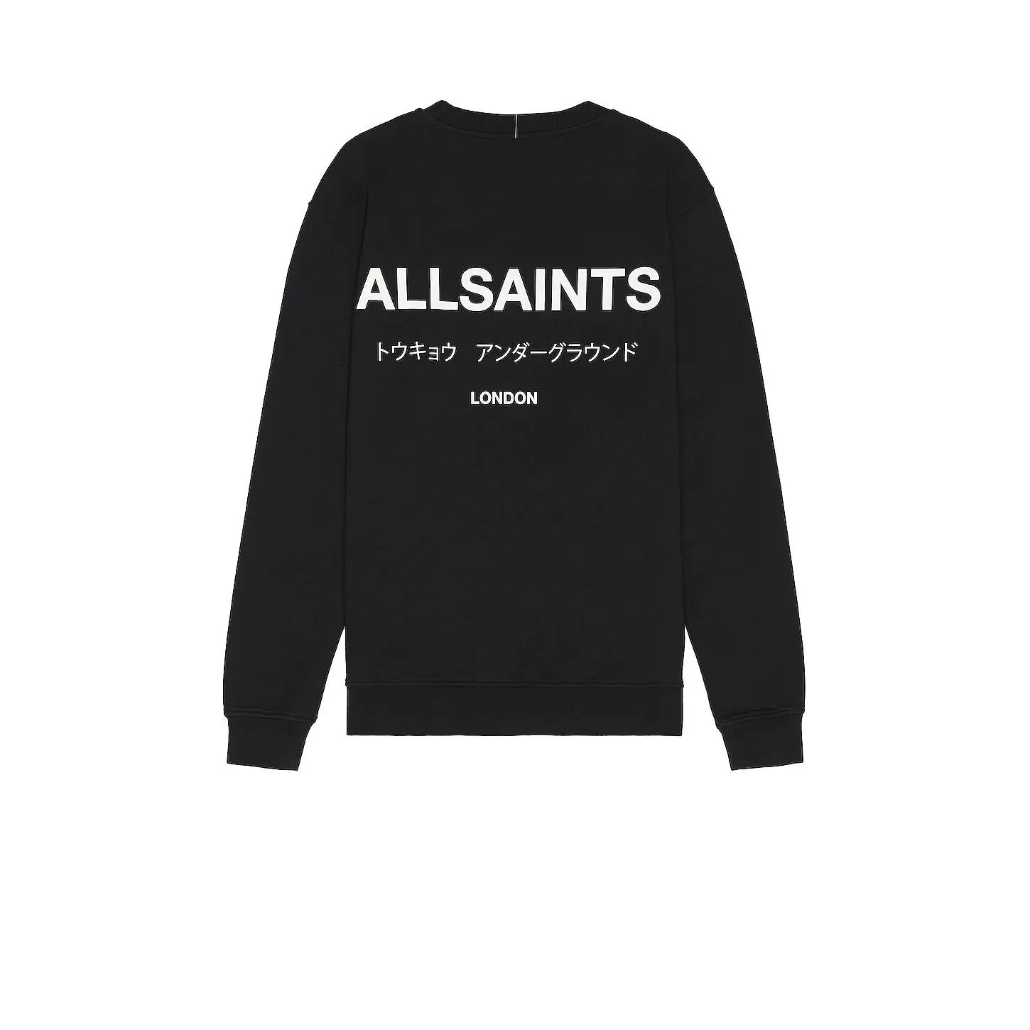ALLSAINTS Underground Crew in Jet Black