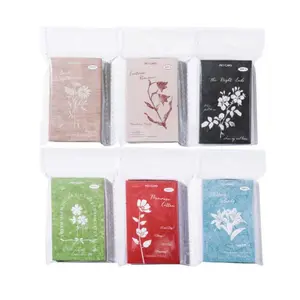 180 Letterpress Embossed Fire Box Sticky Notes Sticky Notes Light Retro Style DIY Handbook Sticky Notes