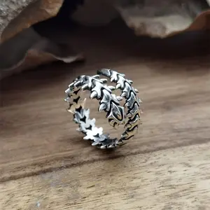 New Anime Tokyo Ghoul Coiled Bone Punk Ring Creative Kaneki Ken Adjustable Open Rings for Women Men Cosplay Accessorie