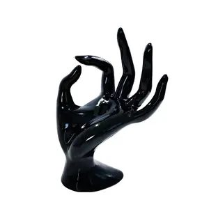 Hand Ring Holder Jewelry Display hand Holder Room Decor Aesthetic Bracelet Ring Stand Hand Model For Ring