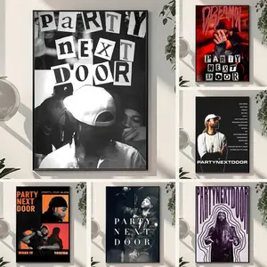 P-party N-next door album Poster HD Sticky Waterproof Wall Art | High Quality Print Aesthetic Home Living Bedroom Bathroom hallway Decor Trendy Room Decoration | Multiple Size Options Available