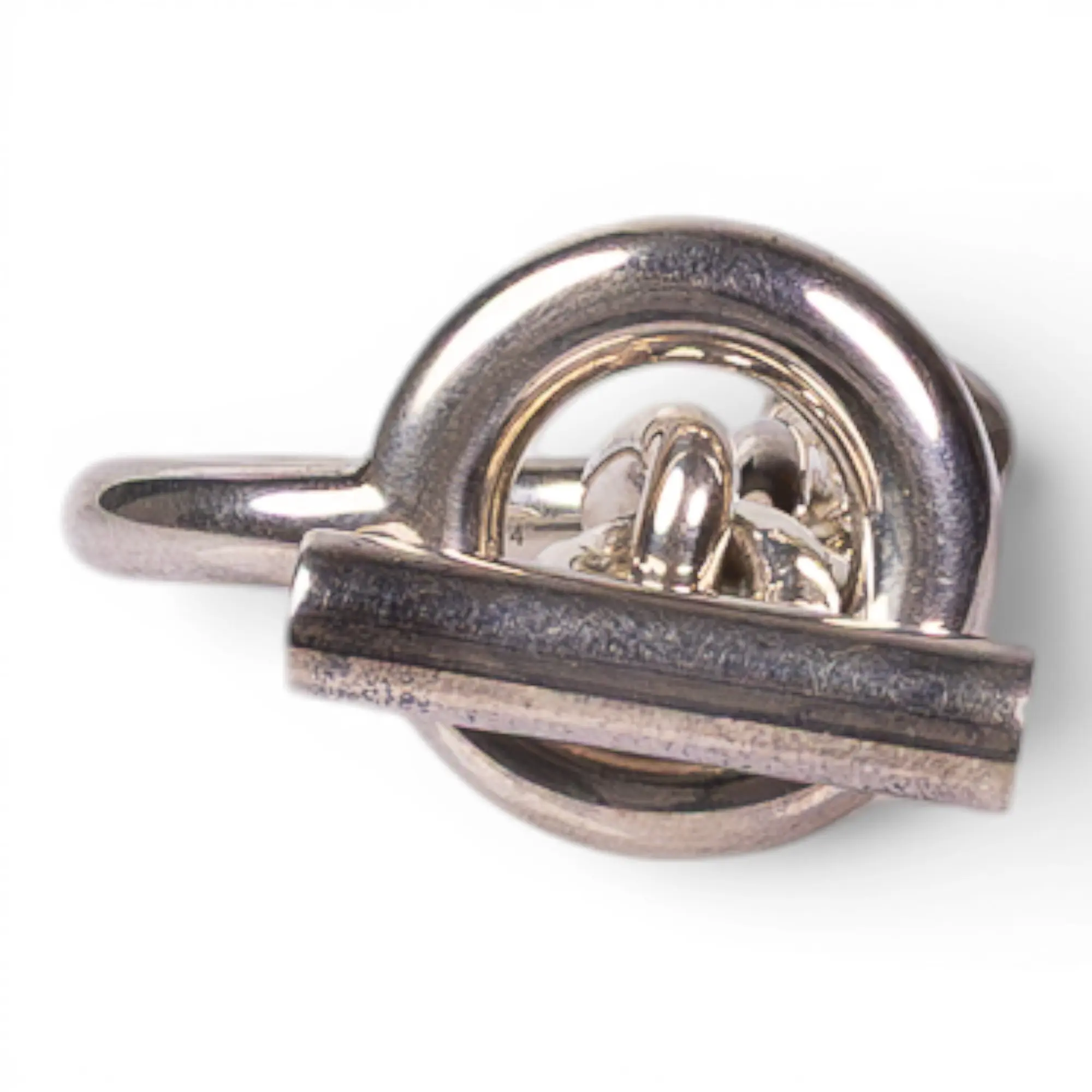 Hermes Croisette Ring Silver H26052664