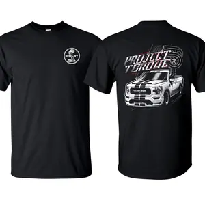 WHITE SHELBY T Shirt Ford Trucks Tee Men Cotton Short Sleeve Racing Styled Streetwear For Car Lovers