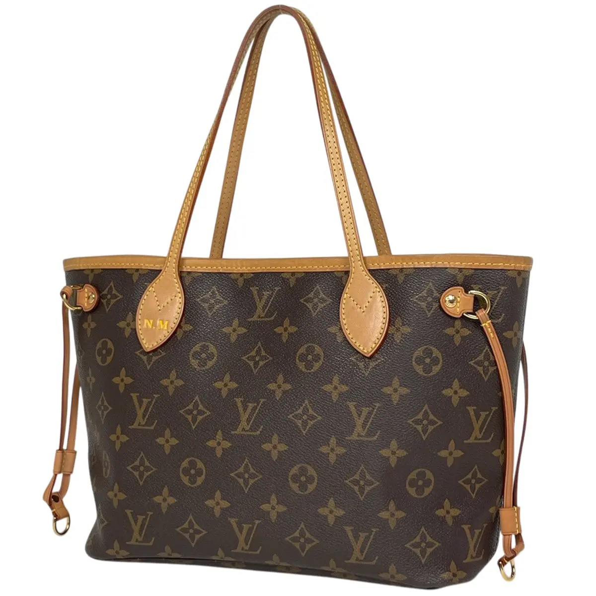Pre-owned Canvas Shoulder bags Louis Vuitton Neverfull PM (JP)