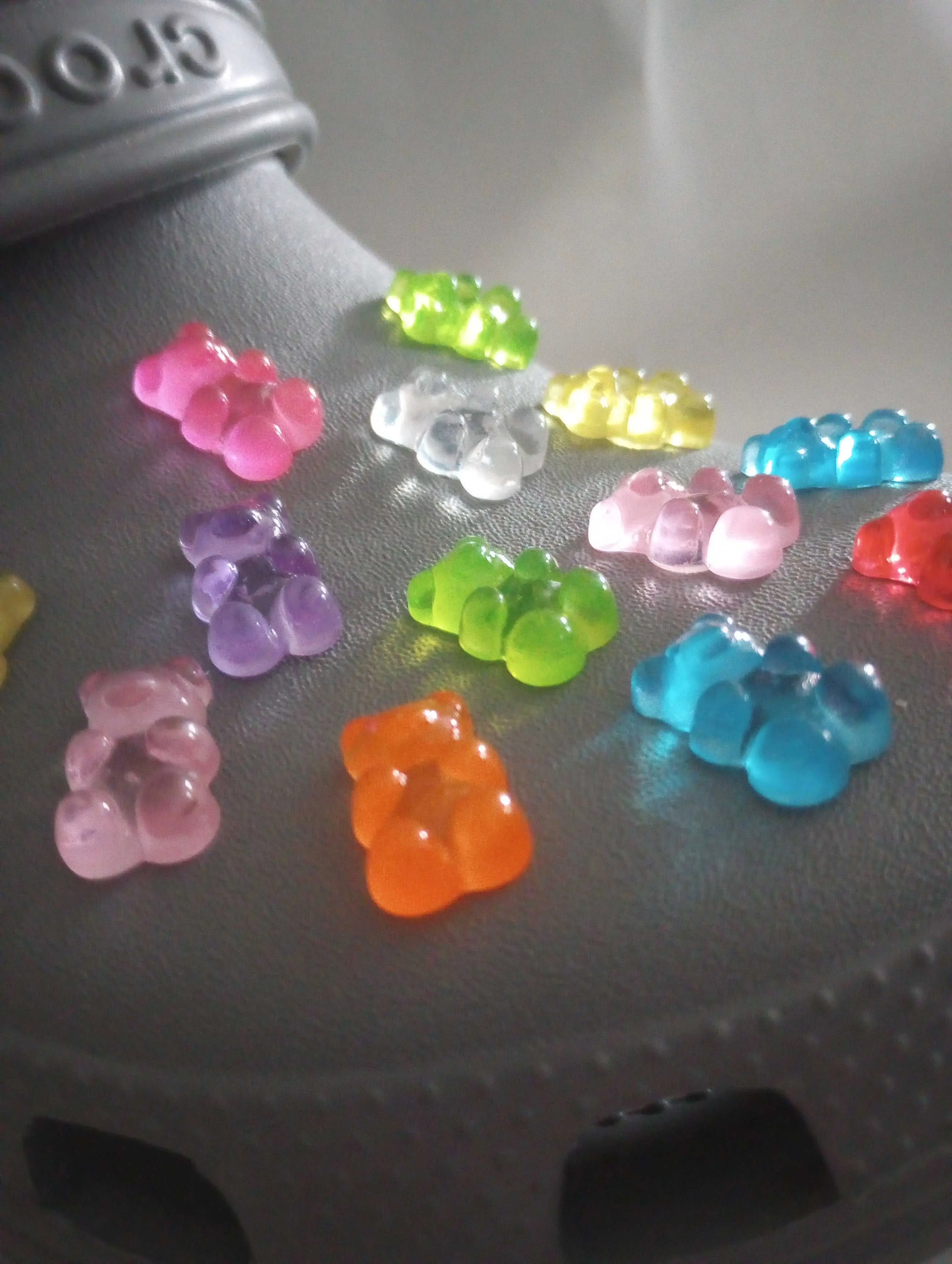 2 Pack Gummy Bear Shoe Charm