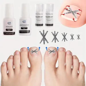 Upgraded Stainless Steel Nail Art Kit, Includes 5 Metal Strips & Adhesive, Perfect for Manicure Tools, Single Pack Design