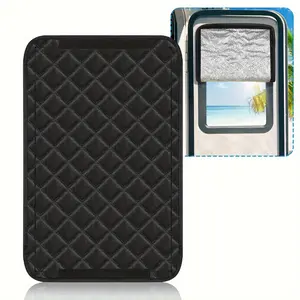 1 Piece Of RV Camper Blackout Door Curtain, Foldable Sunshade for Privacy, Travel Trailer Camping Side Shade, Border Crossing Screens, Curtains