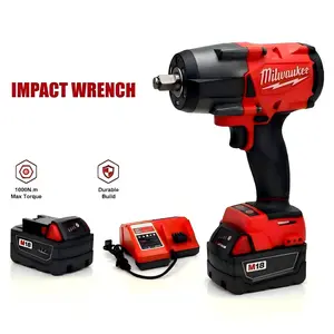 Milwaukee M18 FMTIWF12 Impact Wrench – Heavy-Duty Fastening Tool, Metal Clip Cutter, Outdoor Task Helper (Compatible with Power Washer Nozzle) screw removal removable wheel