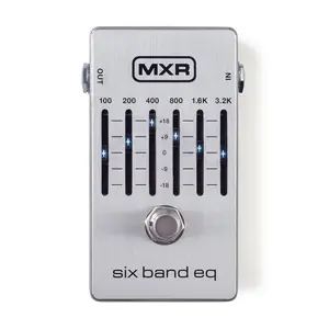 MXR M109S Six Band EQ Guitar Effect Pedal