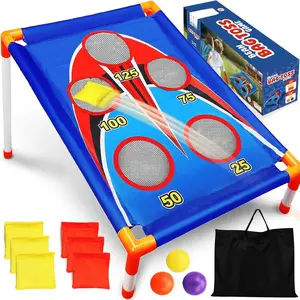 TOY Life Bean Bags Toss Carnival Games, Cornhole, Outdoor Toys for Kids Ages 4-8, Backyard Game Sports & Outdoor Play, Outside Toys for Ages 5-7, Family Lawn Yard Games Birthday Party, Gift for Boys