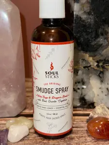 White Sage & Dragon’s Blood Smudge Spray (3.4oz)