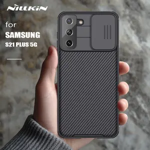 for Samsung Galaxy S21 Plus / S21+ 5G Case Nillkin CamShield Slide Camera Back Cover Privacy Lens Protection Case