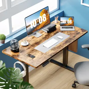 Electric Standing Desk Adjustable Height, with Memory Preset, Computer  Desk with T-Shaped Bracket Suitable for Home Office