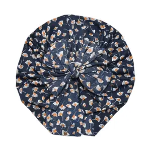 Gerta | Navy Vintage Poppy | Classic Headwrap