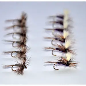 Outdoor Planet 12 Pieces Top Rating Dry/Nymph/Streamer Fly Fishing Flies Trout Fly Assortment