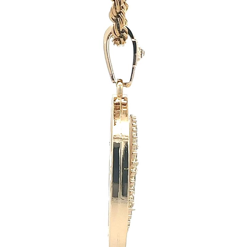 St Jude Spinning Centenario (24K Gold Tone)