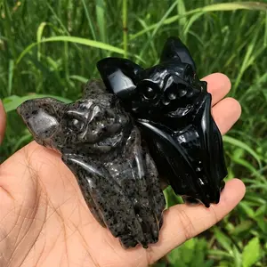 Saint Mary Crystal Statue, Crystal Carving, Perfect Decoration, Crystal Figurine Gift, Halloween & Christmas Present Idea, Unique Home Decor Accessory