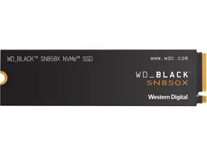 WD_BLACK 2TB SN850X NVMe Internal Gaming SSD Solid State Drive - Gen4 PCIe, M.2 2280, Up to 7,300 MB/s - WDS200T2X0E WD_BLACK 2TB SN850X NVMe Internal Gaming SSD Solid State Drive - Gen4 PCIe, M.2 2280, Up to 7,300 MB/s - WDS200T2X0E