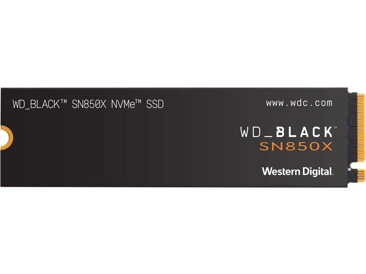 WD_BLACK 2TB SN850X NVMe Internal Gaming SSD Solid State Drive - Gen4 PCIe, M.2 2280, Up to 7,300 MB/s - WDS200T2X0E
