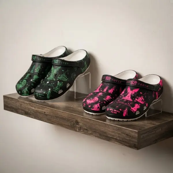 SLEP TOKE Custom Style 3D Clogs, Graphic Slip On Shoes, Unisex Casual Footwear for Everyday Wear