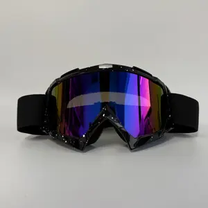 Motorcycle Goggles for Men, Motocross Sunglasses, Safety Protective Mx Night Vision, Helmet Goggles, Vintage Driving Glasses