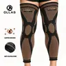 Ollas 1pc Copper Ions Long Warmth Knee Brace with Anti-Slip Straps - Compression Support for 99.21-198.42LB, //, Breathable Mesh Design, Sleek for sports Brace for Men & Women