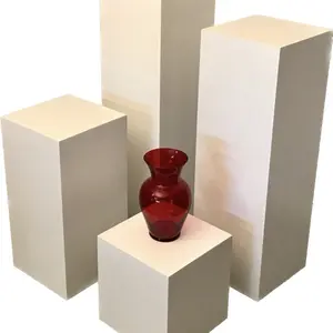 Zoji Brand Art Display Pedestal - Sturdy 200lb Maximum Weight Capacity for Any Art in Style