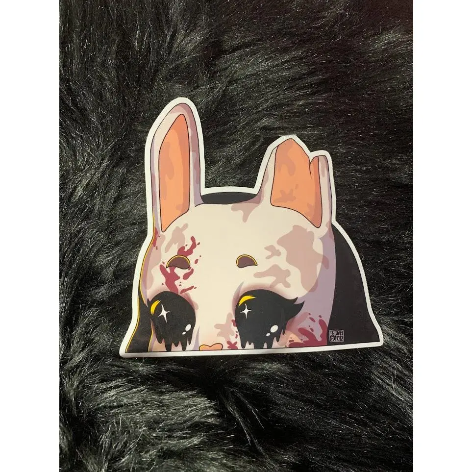 Dead by Daylight Huntress Vinyl Peeker Sticker