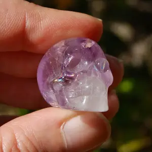 ONE Mini Amethyst Crystal Skull