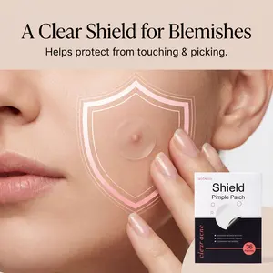aobenz Shield Pimple Patch, 36 Hydrocolloid Acne Patches, Ultra-Thin Invisible Blemish Spot Stickers, Water & Sweat Resistant