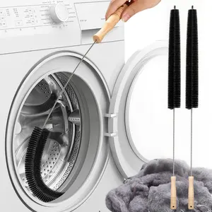 LMMAKE 70cm Dryer Vent Cleaning Brush with 360° Flexible Stainless Steel Wire for Deep Cleaning & Fire Hazard Prevention Ideal for Dryer Vents & Ducts Lint Removal & Fire Hazard Prevention