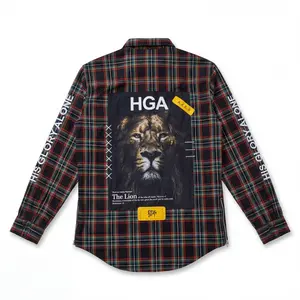 HGA Lion of Judah Flannel (Black)