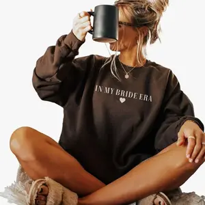 In My Bride Era Sweatshirt, Bride Crewneck, Future Mrs Sweatshirt, Gift for Bride, Fiancee Sweater, Engagement Gift, Bridal Shower Gift Z0C