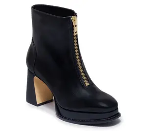 Bernardo Platform Leather Bootie - Mafalda
