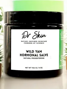 Wild Yam Salve 4 oz - 100% Natural for Inner and Hormone Balance Body Care Comfort