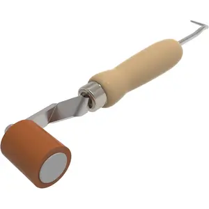 Everhard Roll-N-Chek® Seam Roller with Probe Wood Handle MR05018