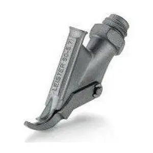 Leister 113.670 - 5.7mm (0.22 in) Triangle Screw-On Speed Welding Nozzle with tacking tip